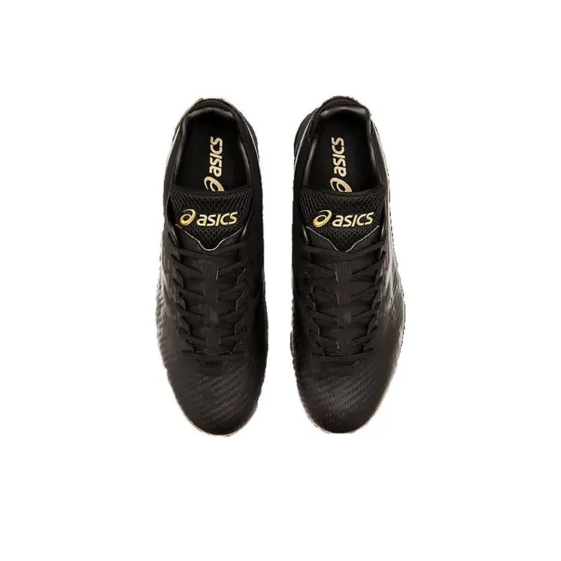 Asics Goldstage Low Top Upper Height Abrasion Resistant Slip Resistant Functionality Baseball Shoes Men's Black-3