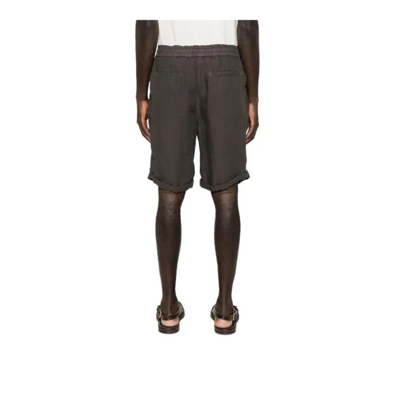 Brunello Cucinelli Elasticated Knee High Shorts-2