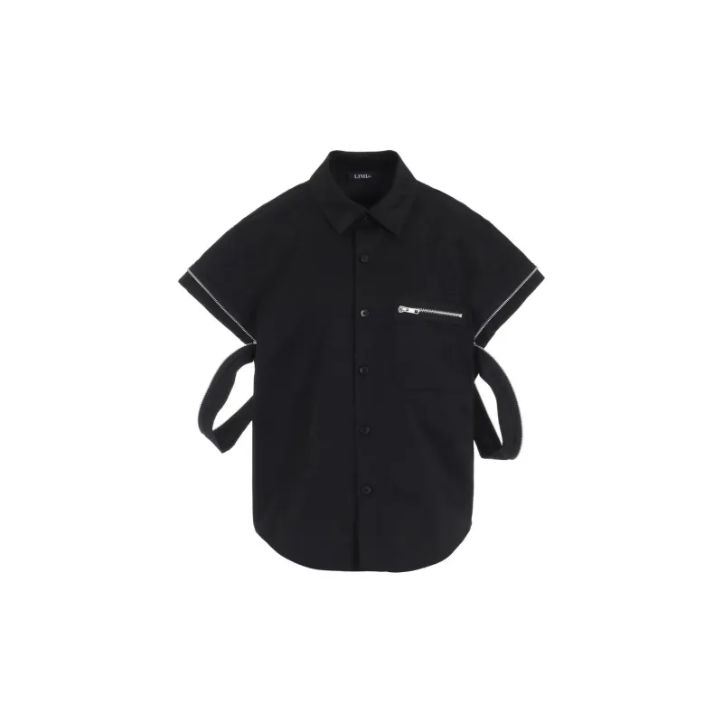 Yohji Yamamoto LIMI Feu FW24 Shirt Women's Black-1