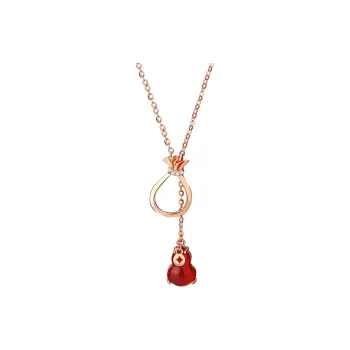 TIMEBOTTLE Agate Necklaces Women's