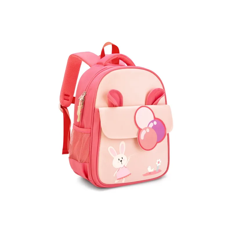 V.NINE Fabric Student Bag Medium Size Kids' Blue/Pink/Purple-16