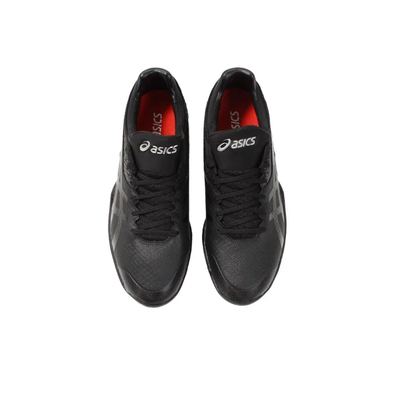 Asics Japan Speed Low Top Upper Height Abrasion Resistant Slip Resistant Functionality Baseball Shoes Men's Black-1