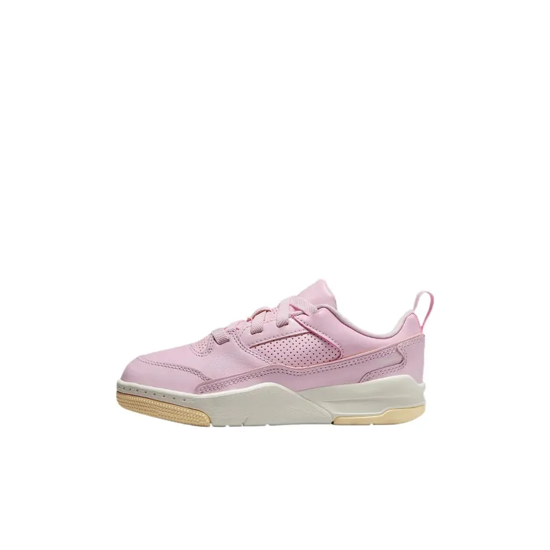 Jordan FLIGHT COURT Anti Slip Wear Resistant Kids Lifestyle Shoes Pink Kids'-0