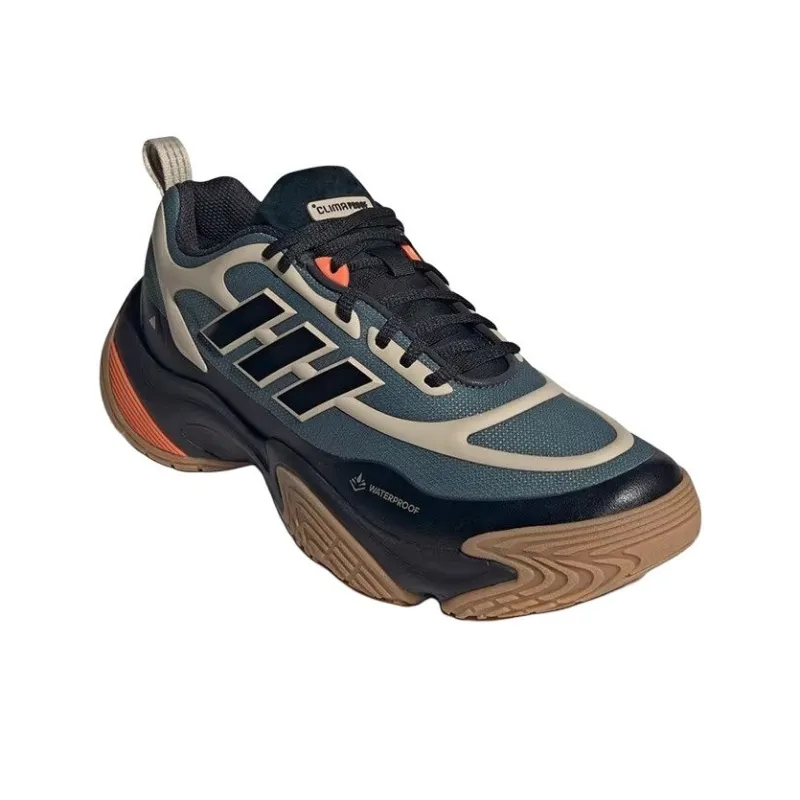 Adidas Wear-resistant And Waterproof Low-Top Casual Running Shoes Unisex Brown Black-2