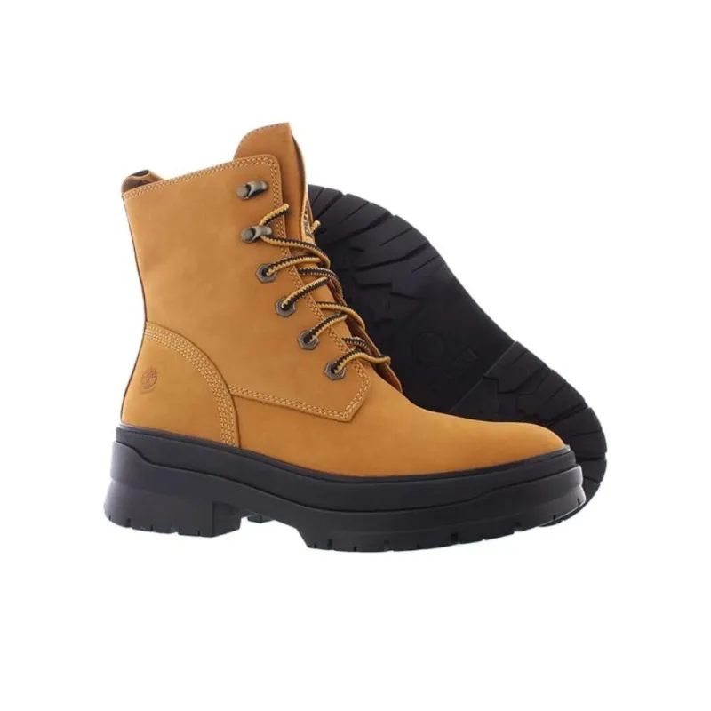 Timberland Malynn Water Resistant Slip Resistant Crew Outdoor Boots Women's Yellow-4