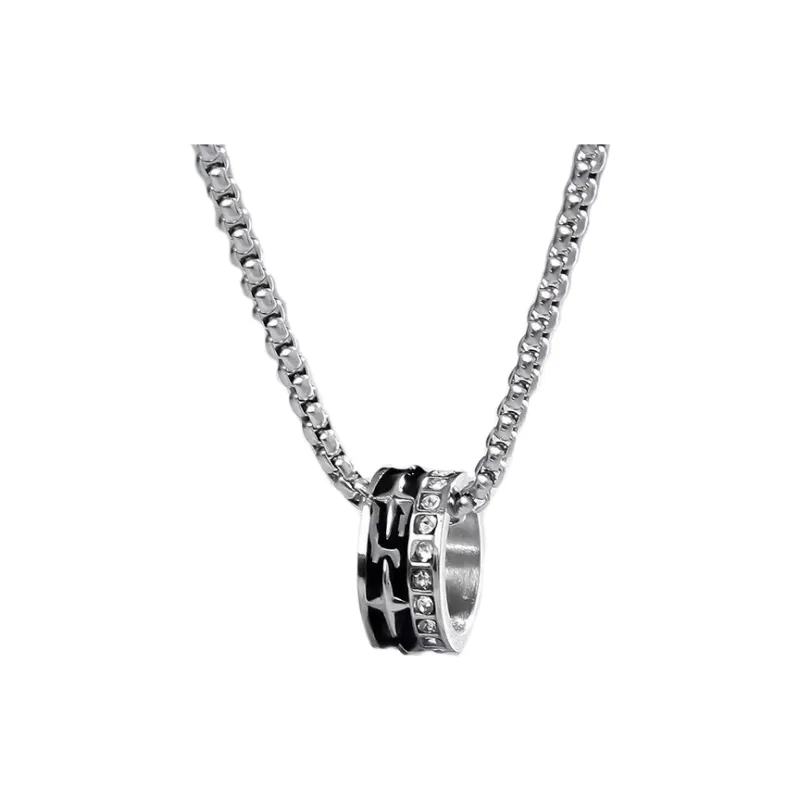 Vegetarian Alloy Necklaces Men's-5