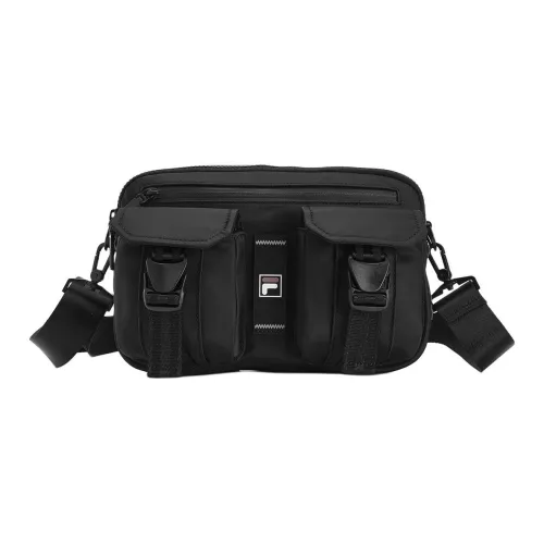 FILA Fabric Crossbody Bag Extra Small Men's Black