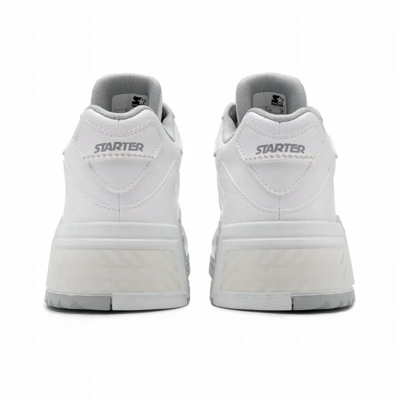 STARTER Vol Sound Wave VOL Collection Water Resistant Slip Resistant Mid Top Skateboard Shoes Women's White-3