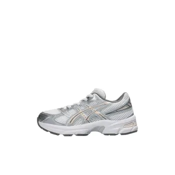 Asics Gel 1130 Slip Resistant Shock Absorbers Low Top Kids Lifestyle Shoes White/Pearl Pink Kids'