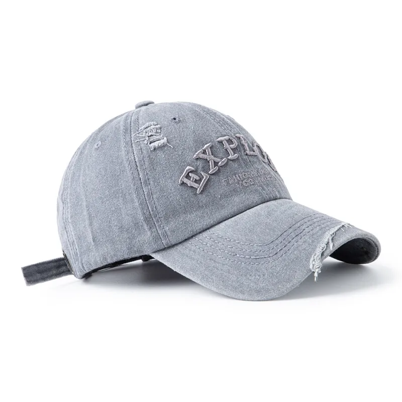 BAIJUAN Cotton Sun Protection Versatile Baseball Cap Unisex-4