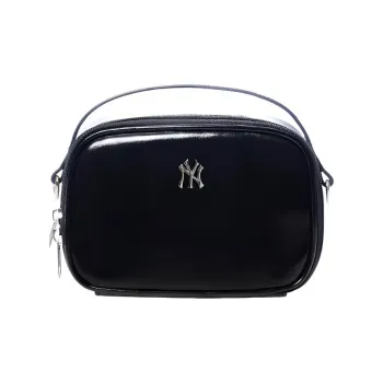 MLB Polyurethane Makeup Bag Women's Black