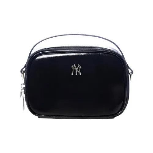 MLB Polyurethane Makeup Bag Women's Black