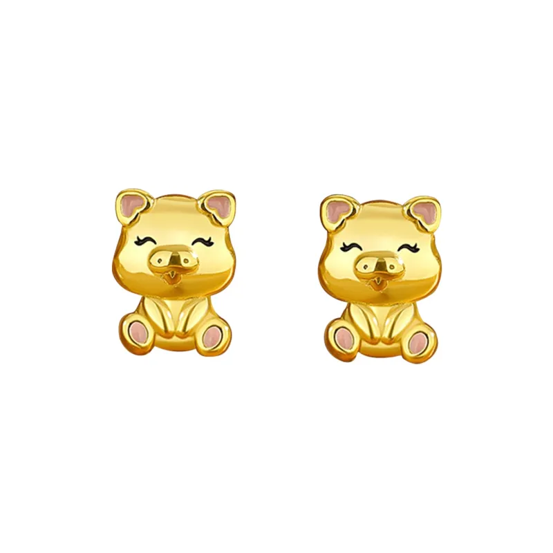 HOLLY RYAN S925 Silver Stud Earrings Unisex-22