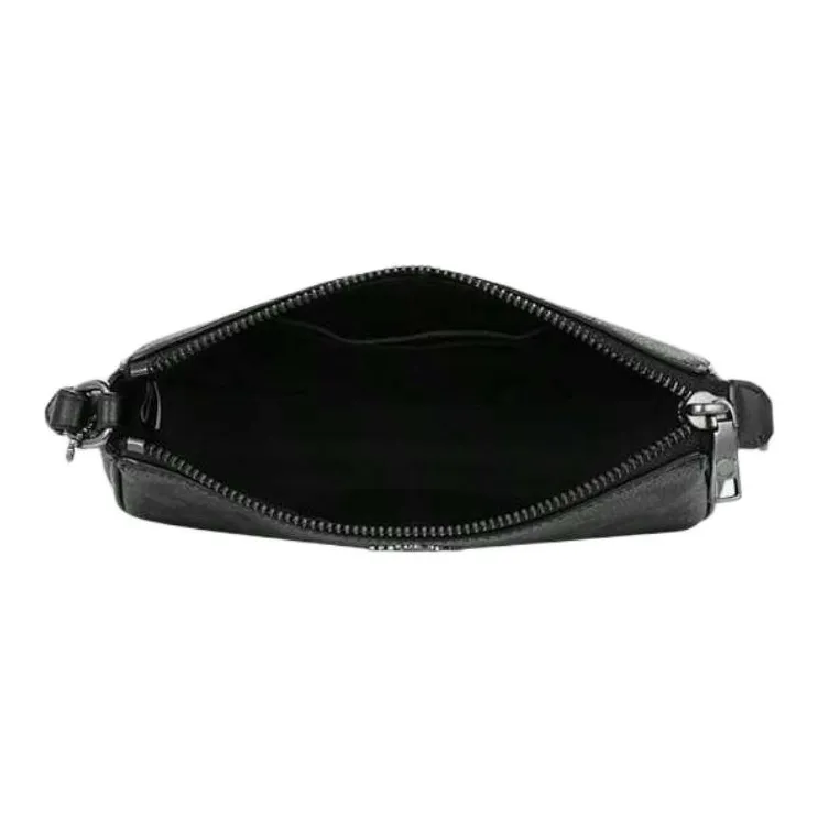 COACH Nolita Polyvinyl Chloride Pochette, Shoulder Bag Trumpets Women's Dark Gray-5