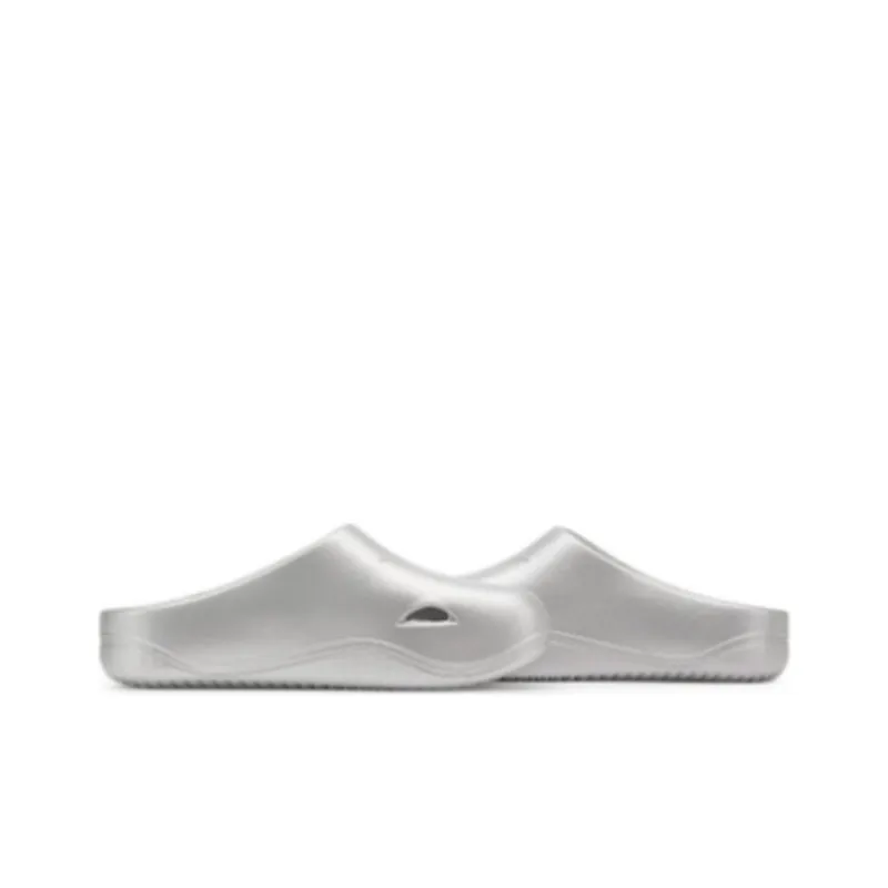 PUMA Wave Mule Abrasion Resistant Slip Resistant Closed Toe Slippers Unisex Silver-3