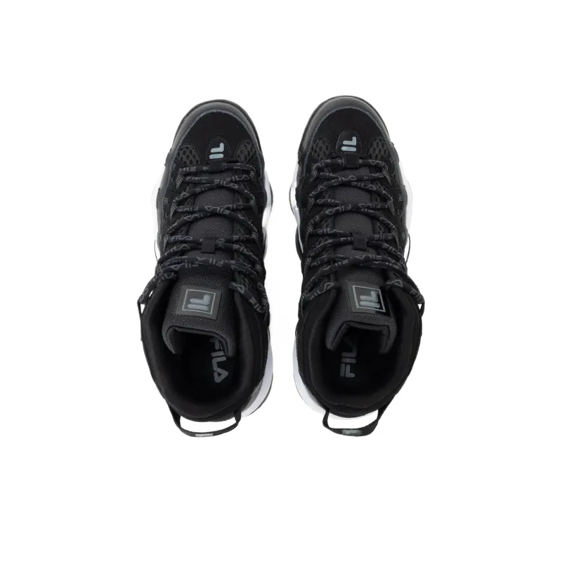 FILA Stackhouse Spaghetti Wear-Resistant Low-Top Casual Shoes Men's Black-3