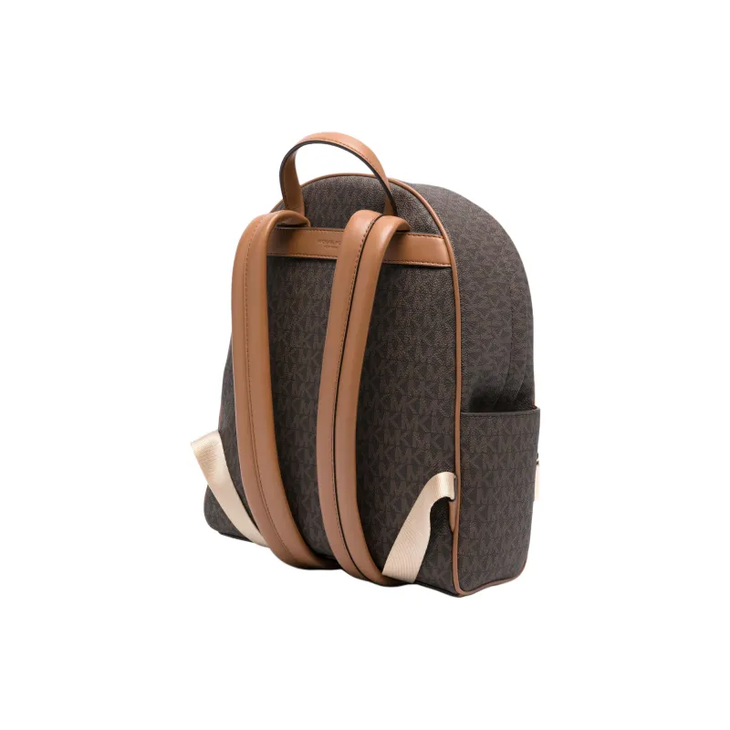 MICHAEL KORS PVC Polyvinyl Chloride Backpack Women's Brown-1