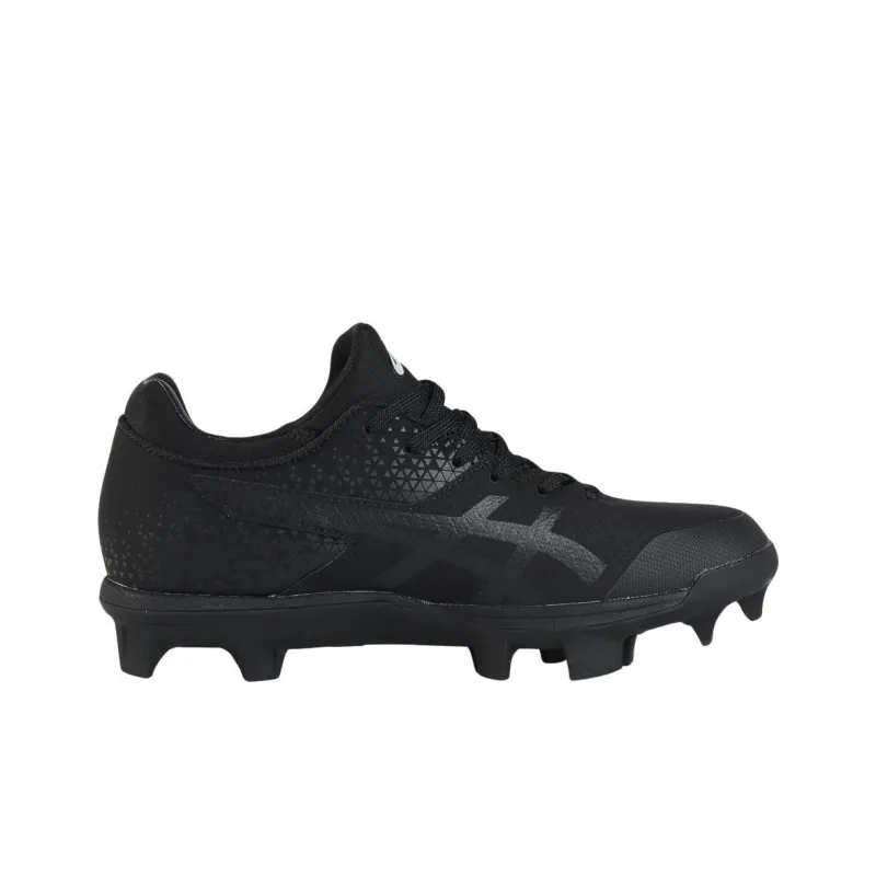 Asics Japan Speed Low Top Upper Height Abrasion Resistant Slip Resistant Functionality Baseball Shoes Men's Black-1