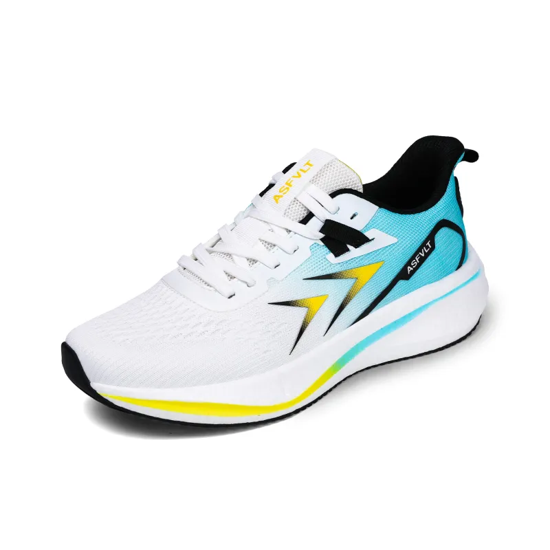 ASFVLT SNEAKERS Lightweight And Breathable Low Top Popcorn Running Shoes Men's-10