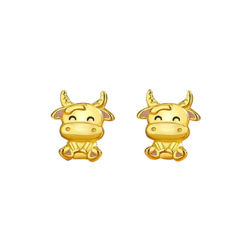 HOLLY RYAN S925 Silver Stud Earrings Unisex-2