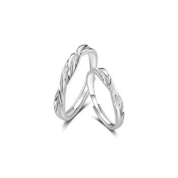 MIDNIGHT MOMENT S999 Silver Rings Unisex