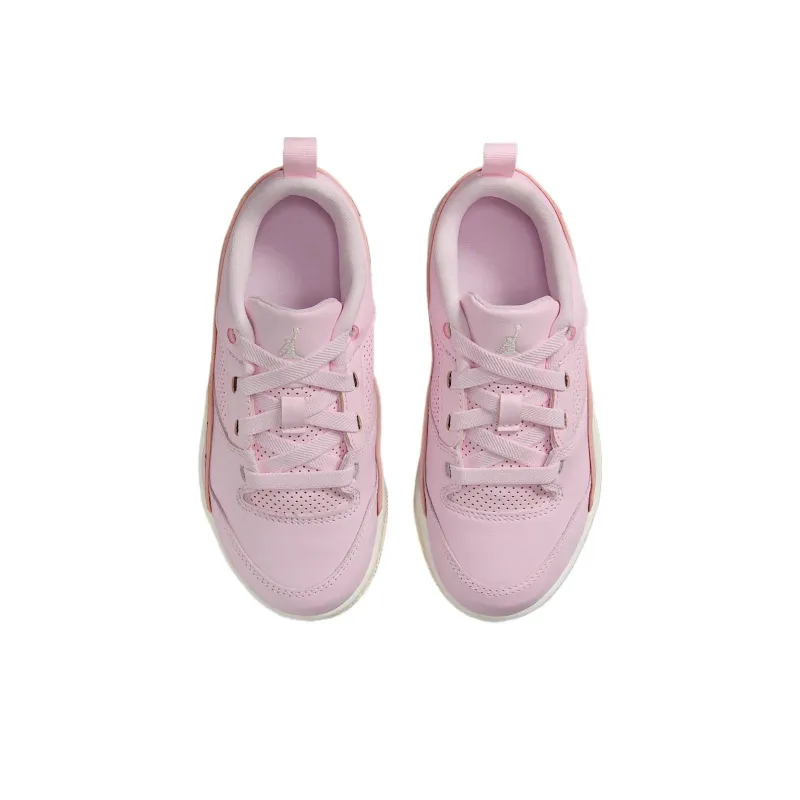 Jordan FLIGHT COURT Anti Slip Wear Resistant Kids Lifestyle Shoes Pink Kids'-2