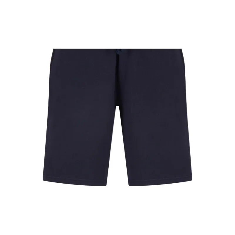 EMPORIO ARMANI Basic Terry Jersey Loungewear Bermuda Shorts-4