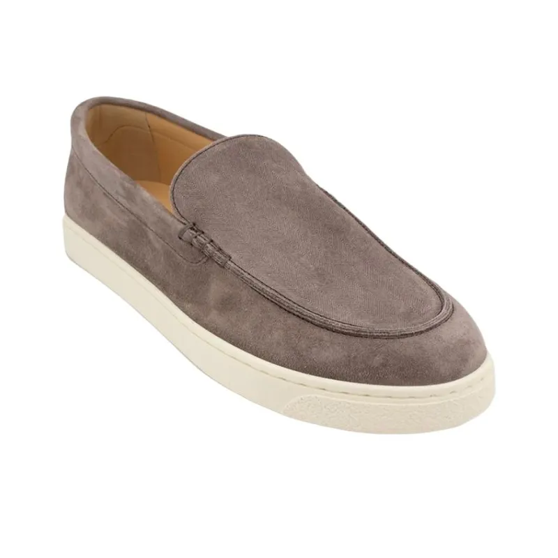 Brunello Cucinelli Round Toe Slip On Loafers-2