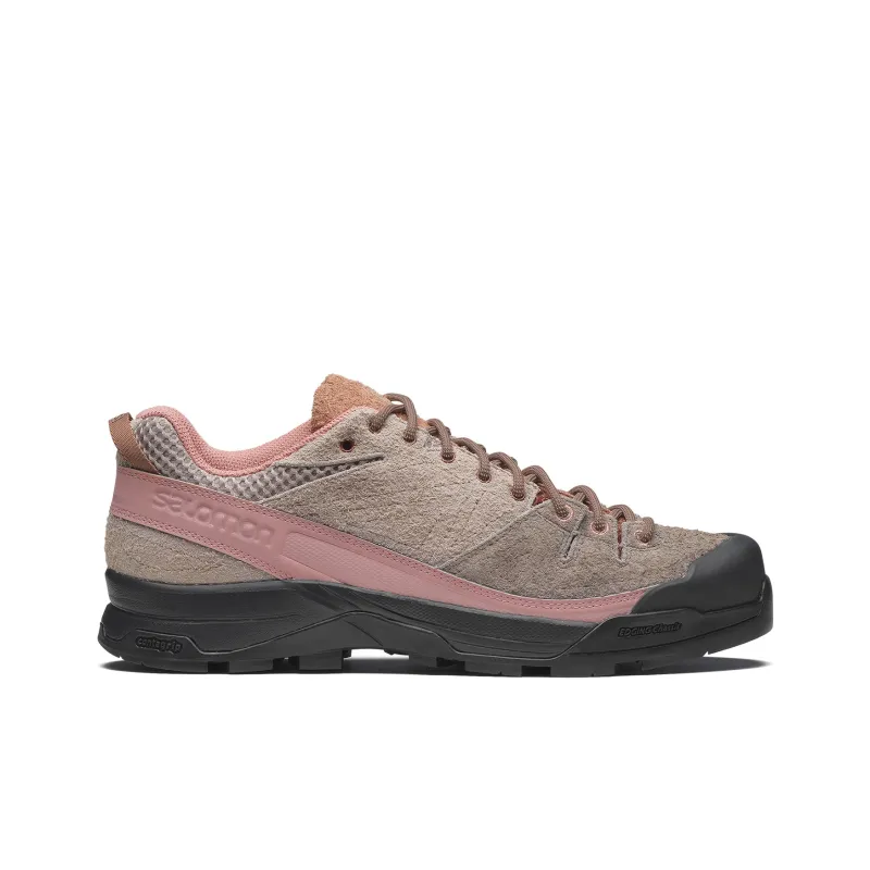 SALOMON X-ALP Cushioning Anti-Slip And Wear-Resistant Low-Top Running Shoes Unisex Light Brown-1