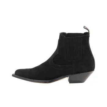 SONORA BOOTS Hidalgo Short Chelsea Boots 3.5cm Women's Black