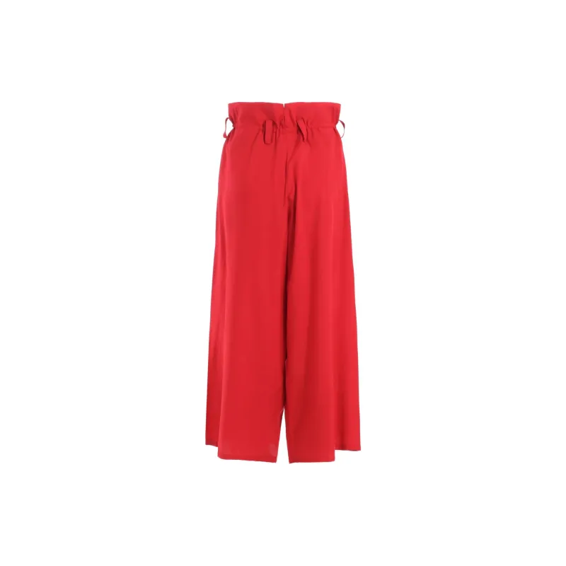 Yohji Yamamoto LIMI Feu FW24 Casual Shorts Women's Red-1