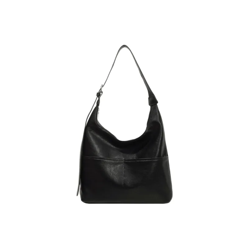 Tonlion PU Shoulder Bag Regular Women's Black/Coffee-0