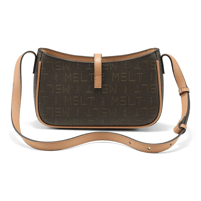 MashaLanti PVC Crossbody Bag Shoulder Bag Regular Women's Coffee With Tea-3