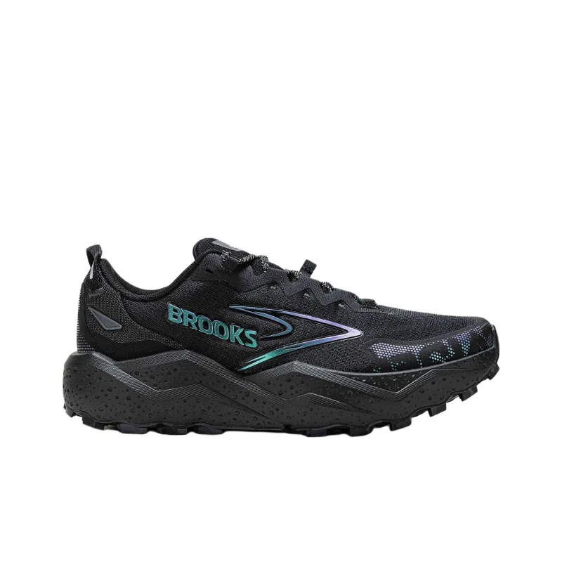 Brooks Anti Slip Wear Resistant Low Top Trail Running Running Shoes Men's Black-1