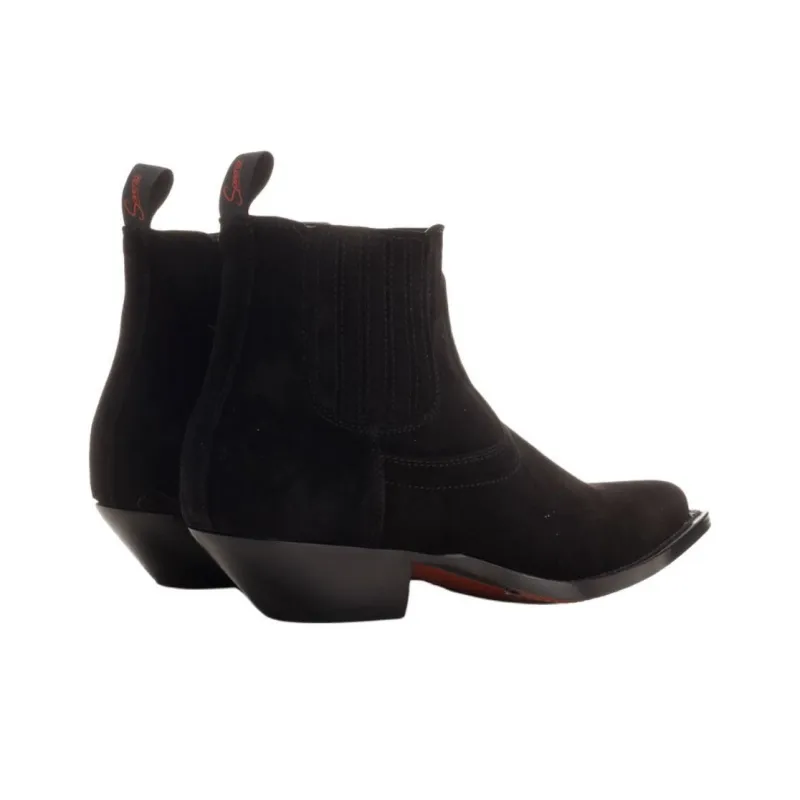 SONORA BOOTS Hidalgo Short Chelsea Boots 3.5cm Women's Black-2