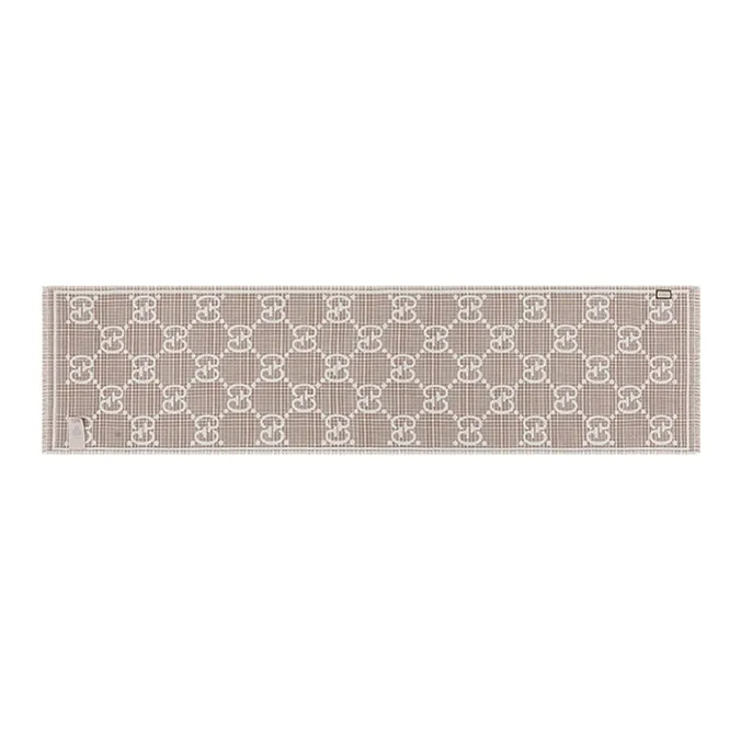 GUCCI Gg Jacquard Knitted Scarf-4