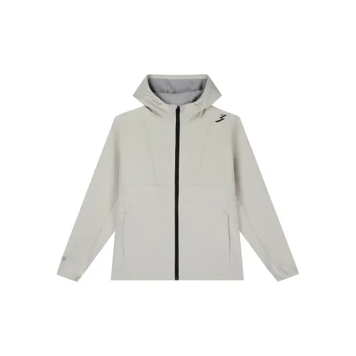 361° Trench Coat Men's Light Beige Gray