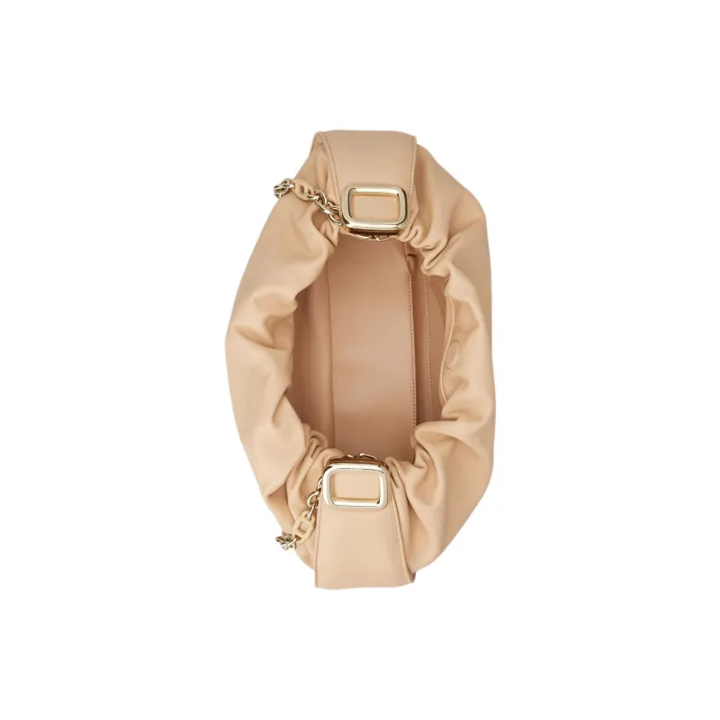 Roger Vivier Logo Engraved Chain Linked Tote Bag-4