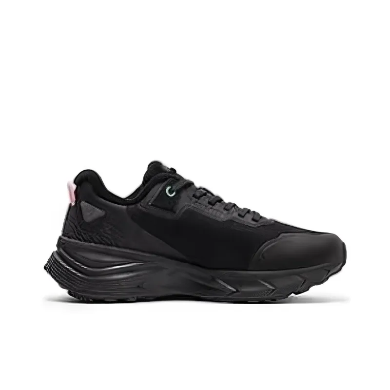 361° Rain Screen Cushioning Slip Resistant Low Top Running Shoes Women's Black-1