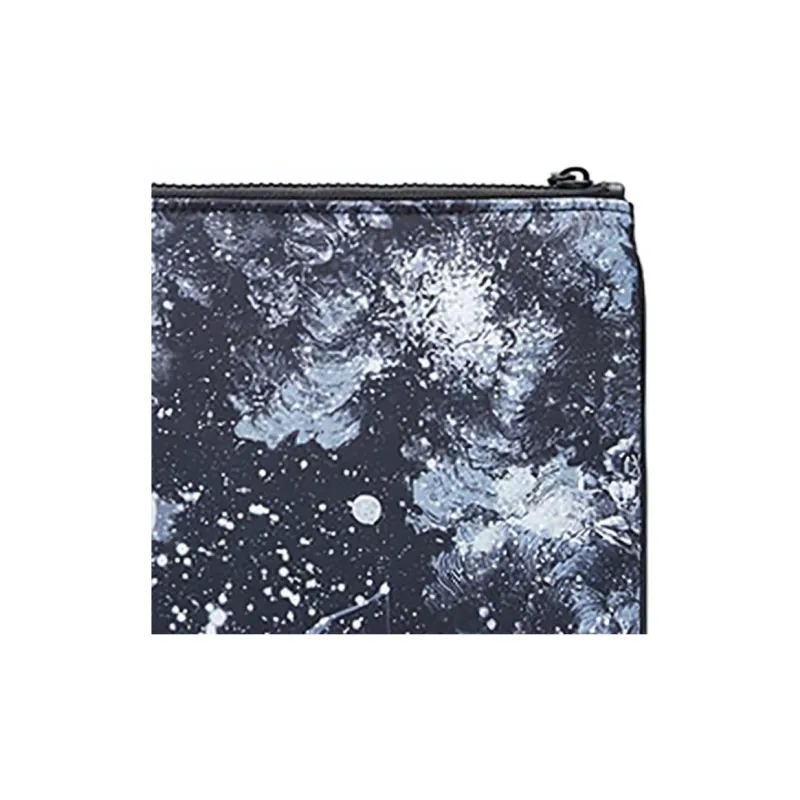 EMPORIO ARMANI Fabric Clutch Men's Black White-4
