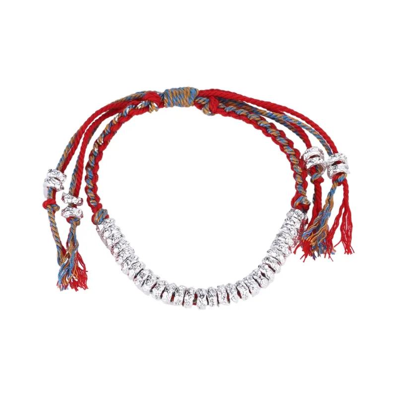 Nine Music Foot Silver 990 Bracelets Unisex-0
