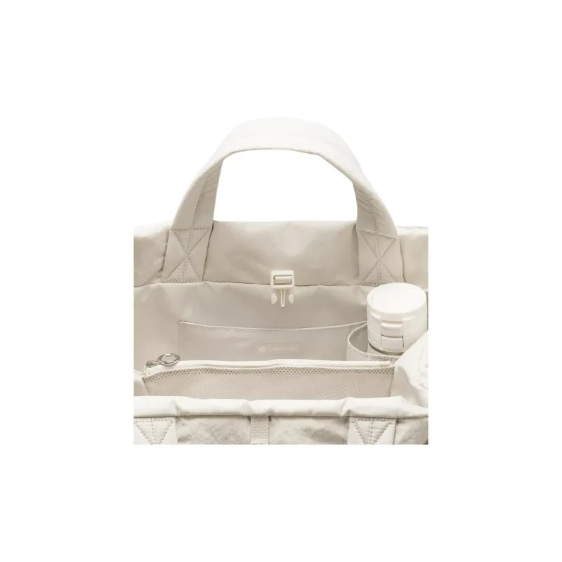Lululemon Recycled Polyester Handbag Shoulder Bag Crossbody Bag Regular Unisex Bone White-2