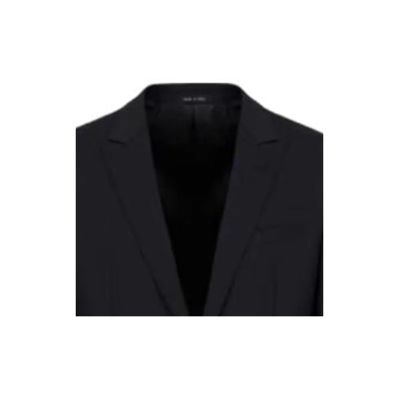 EMPORIO ARMANI Single breasted Virgin wool Jacket-4