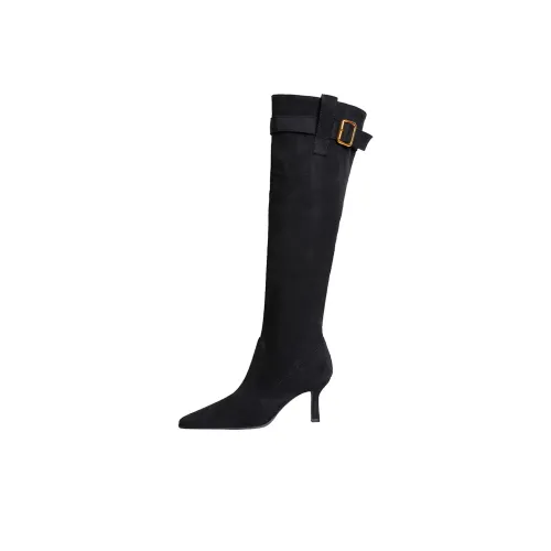 QITUMAUL Knee high Boots Women's