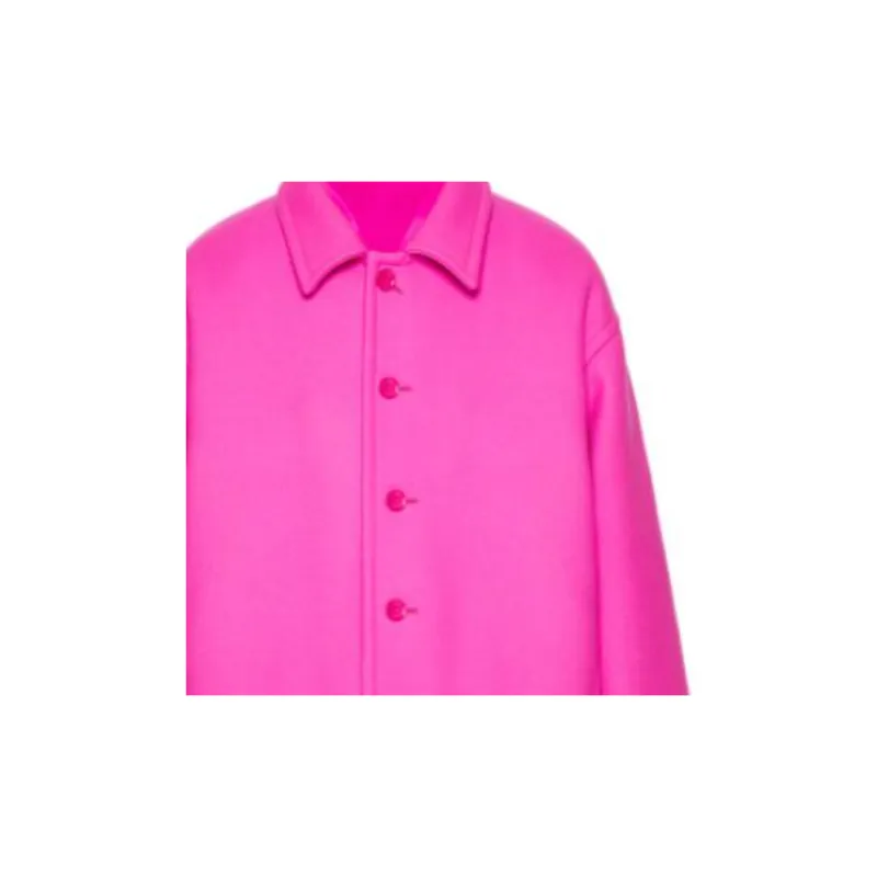 Valentino Straight Hem Long Sleeved Shirt Jacket-1