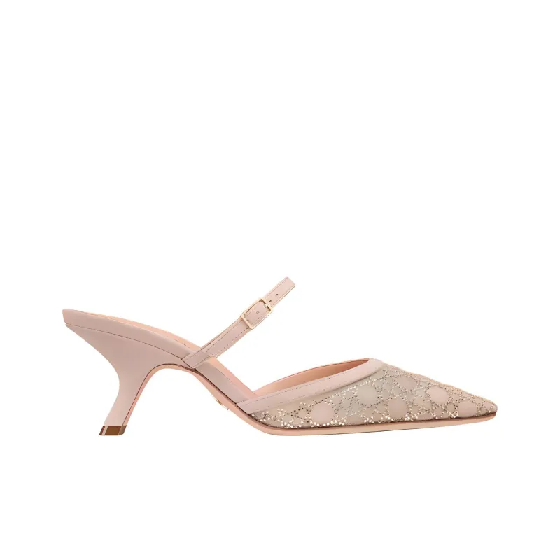 DIOR Capture Closed Toe Slippers 6.5cm Women's Nude-1