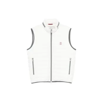 Brunello Cucinelli Quilted Zipped Gilet