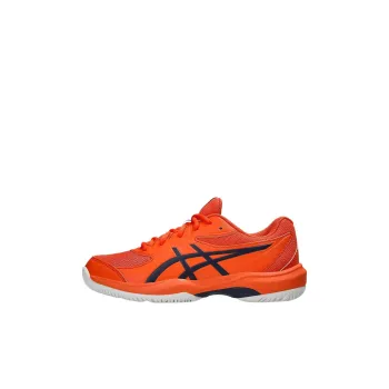 Asics Breathable Low Top Kids Lifestyle Shoes Orange Kids'