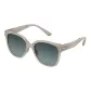 [Square Round]Milk Tea Apricot Frame+Gray Gradient Lens TP321
