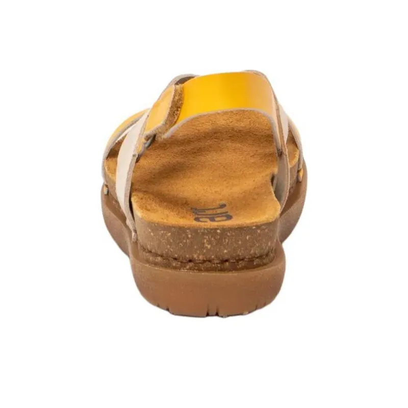 Art RHODES Strap Sandals Women's Yellow Gray-3